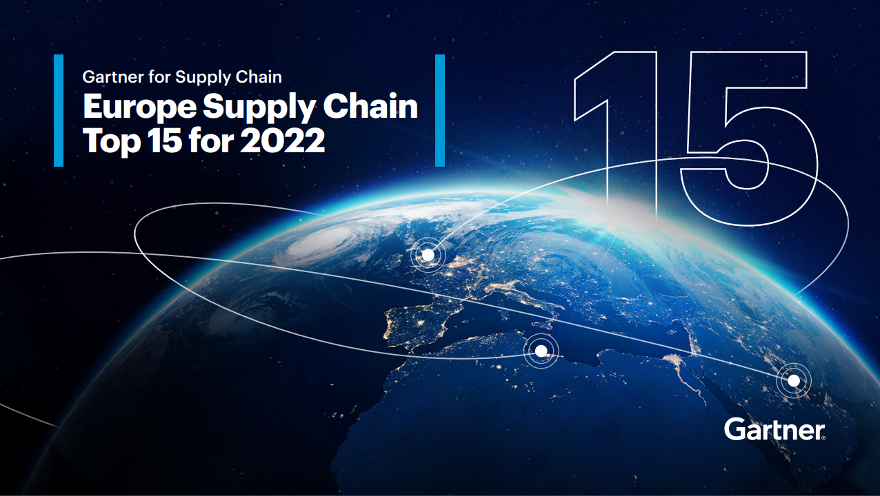 Schneider Electric - Gartner Supply Chain Top 25 - Europe Top 15