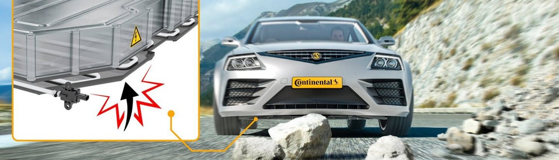 Continental lansează noi senzori pentru a proteja bateria vehiculelor electrificate