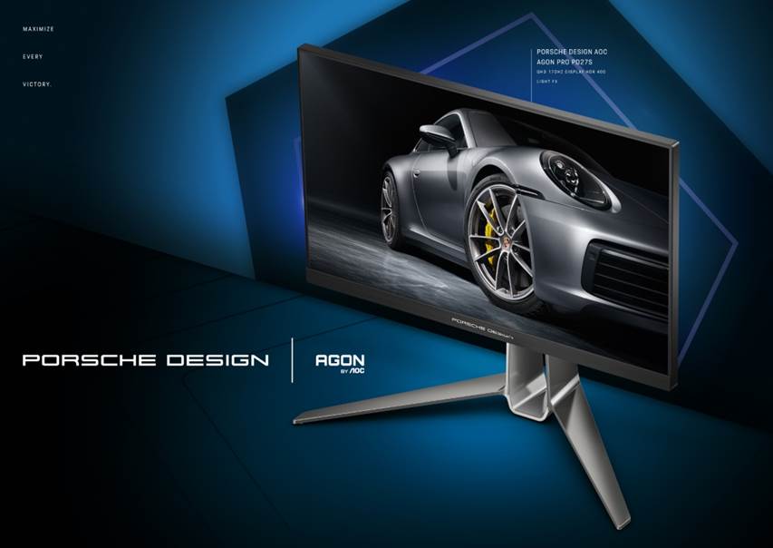 Porsche Design și AGON by AOC prezintă noul monitor de gaming PD27S