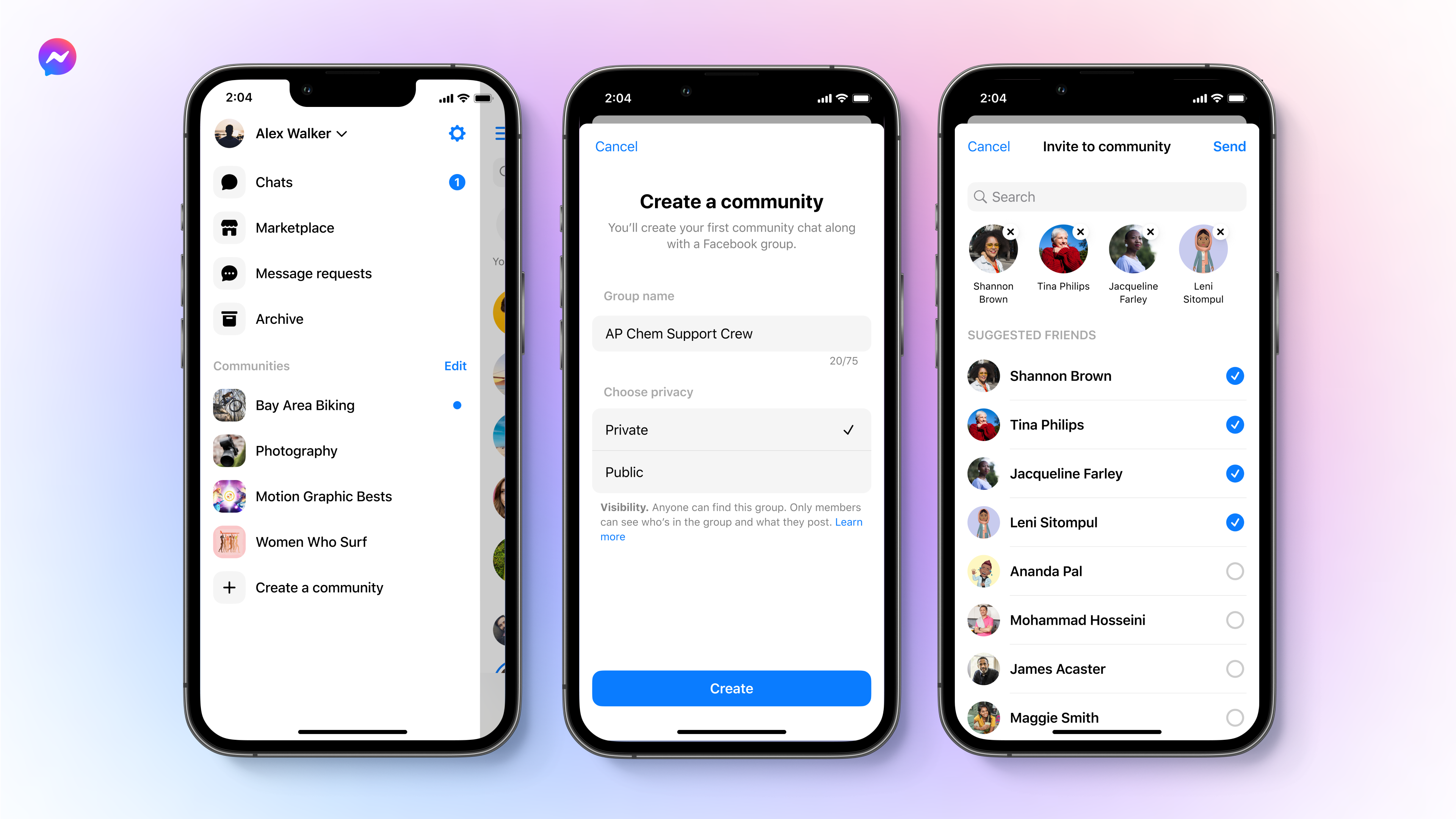 Community Chats – funcția ce conectează comunitatea în timp real pe Facebook și Messenger
