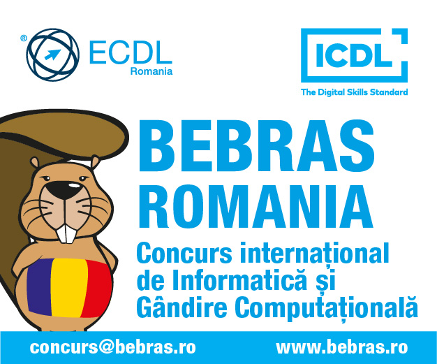 Toţi profesorii și elevii din România sunt așteptați să se înscrie la provocarea mondială de programare creativă BEBRAS
