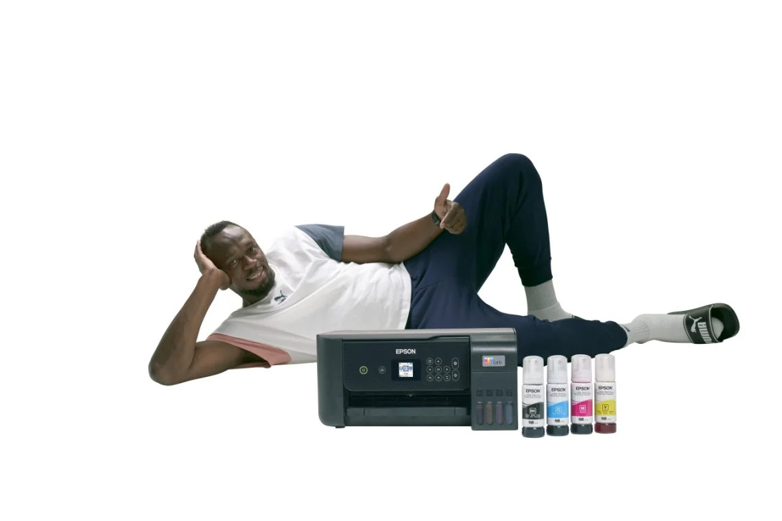 Epson și Usain Bolt reînnoiesc parteneriatul pentru a promova imprimarea fără cartușe în Europa
