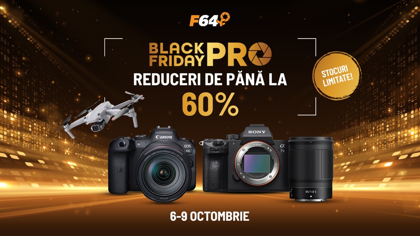 F64 anunță Black Friday Pro