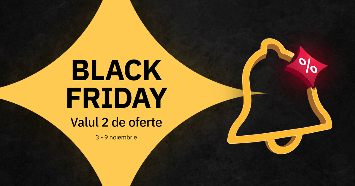 Altex da start valului al 2lea de reduceri Black Friday