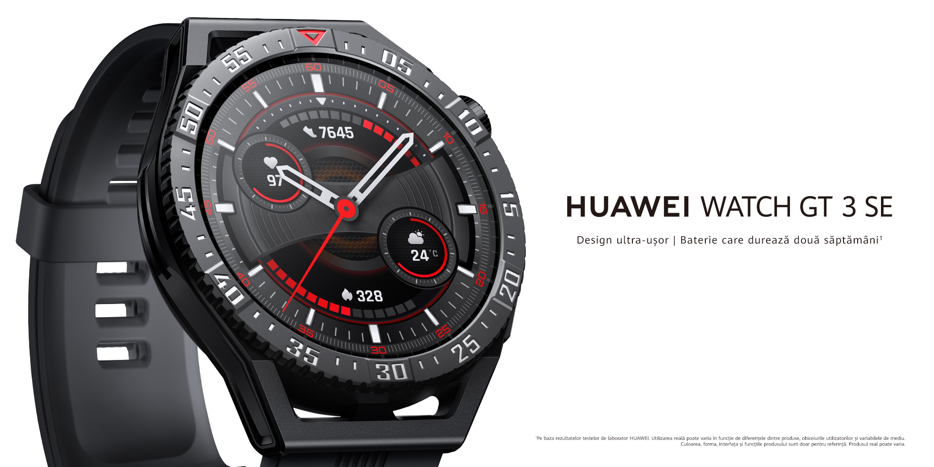 HUAWEI WATCH GT 3 SE: Comod de purtat și cu o durată de viață a bateriei de două săptămâni