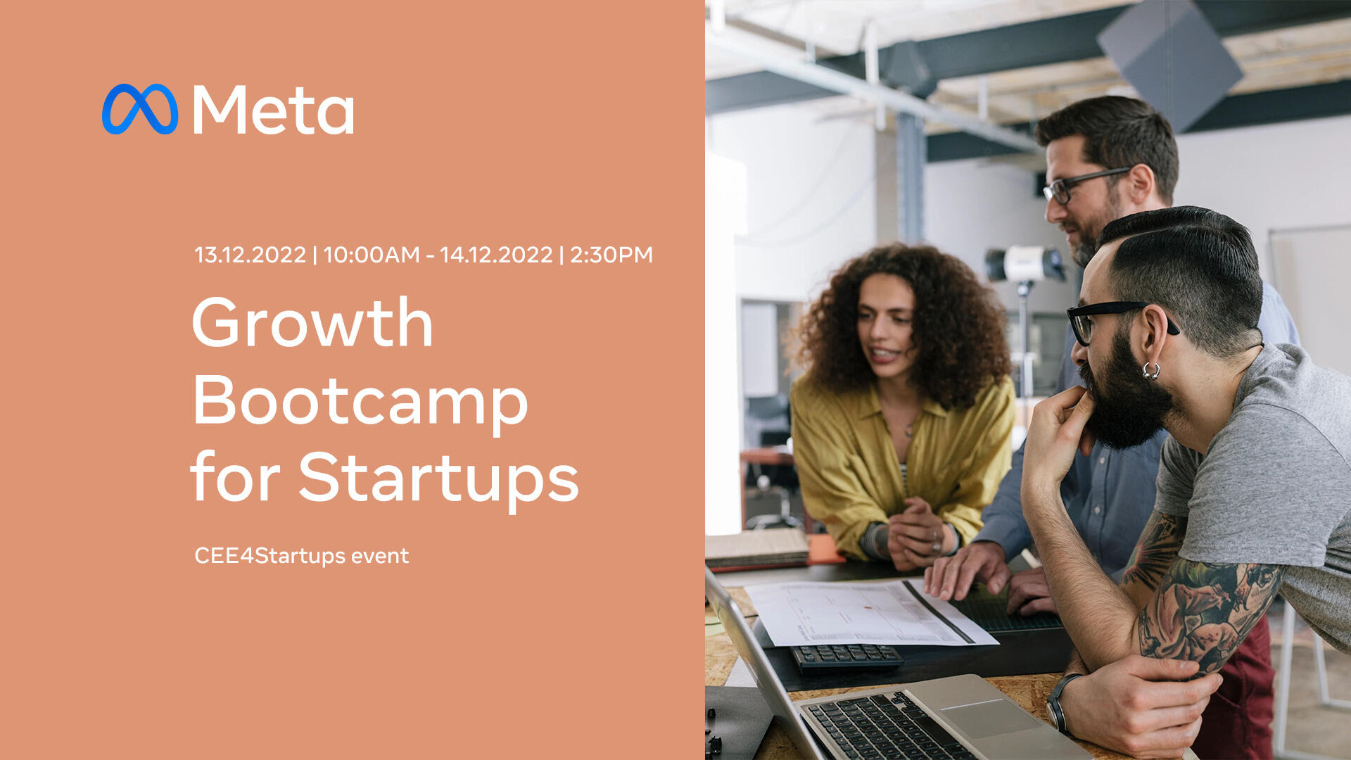 Growth Bootcamp pentru startup-uri, Meta și Rubik Hub își împărtășesc cunoștințele