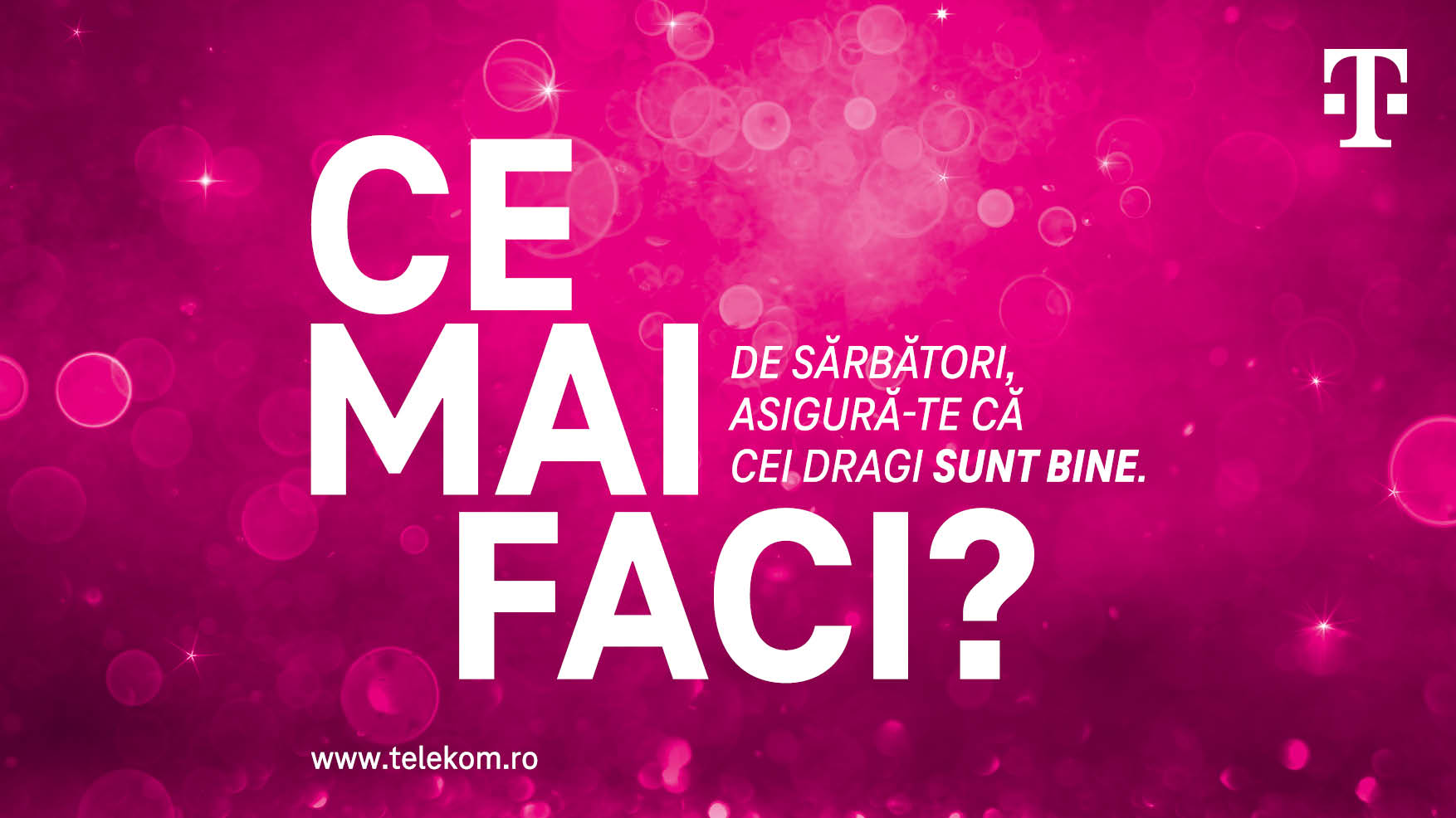 Telekom Mobile lansează campania ”Ce mai faci?”
