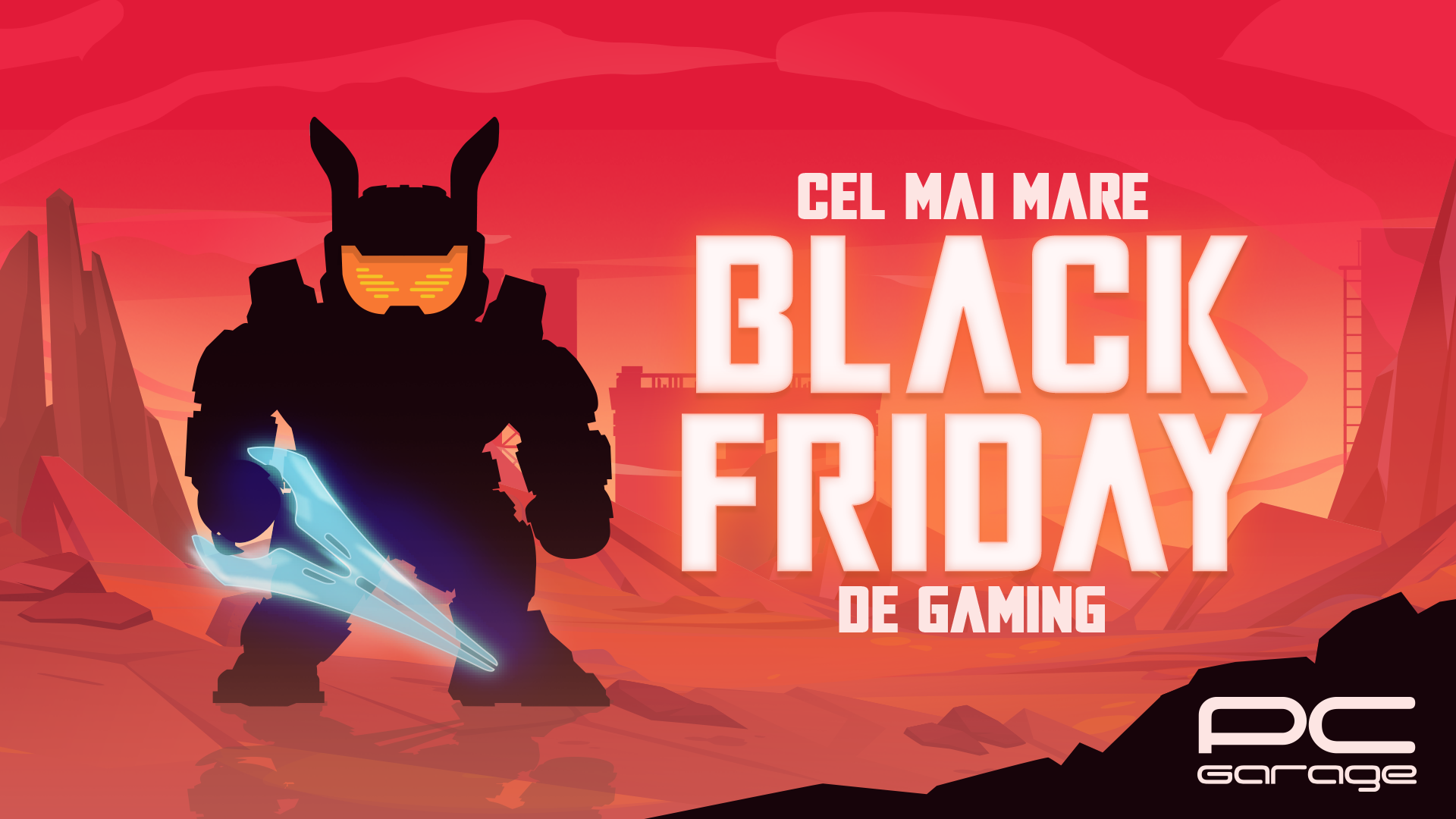PC Garage anunță cel mai mare Black Friday de Gaming