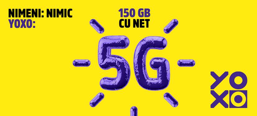 Experiența 5G, acum disponibilă clienților YOXO