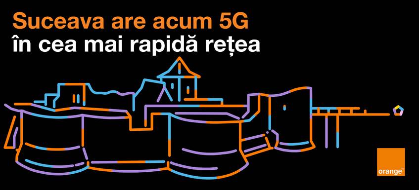Orange continuă extinderea rețelei sale și adaugă Suceava pe harta orașelor 5G