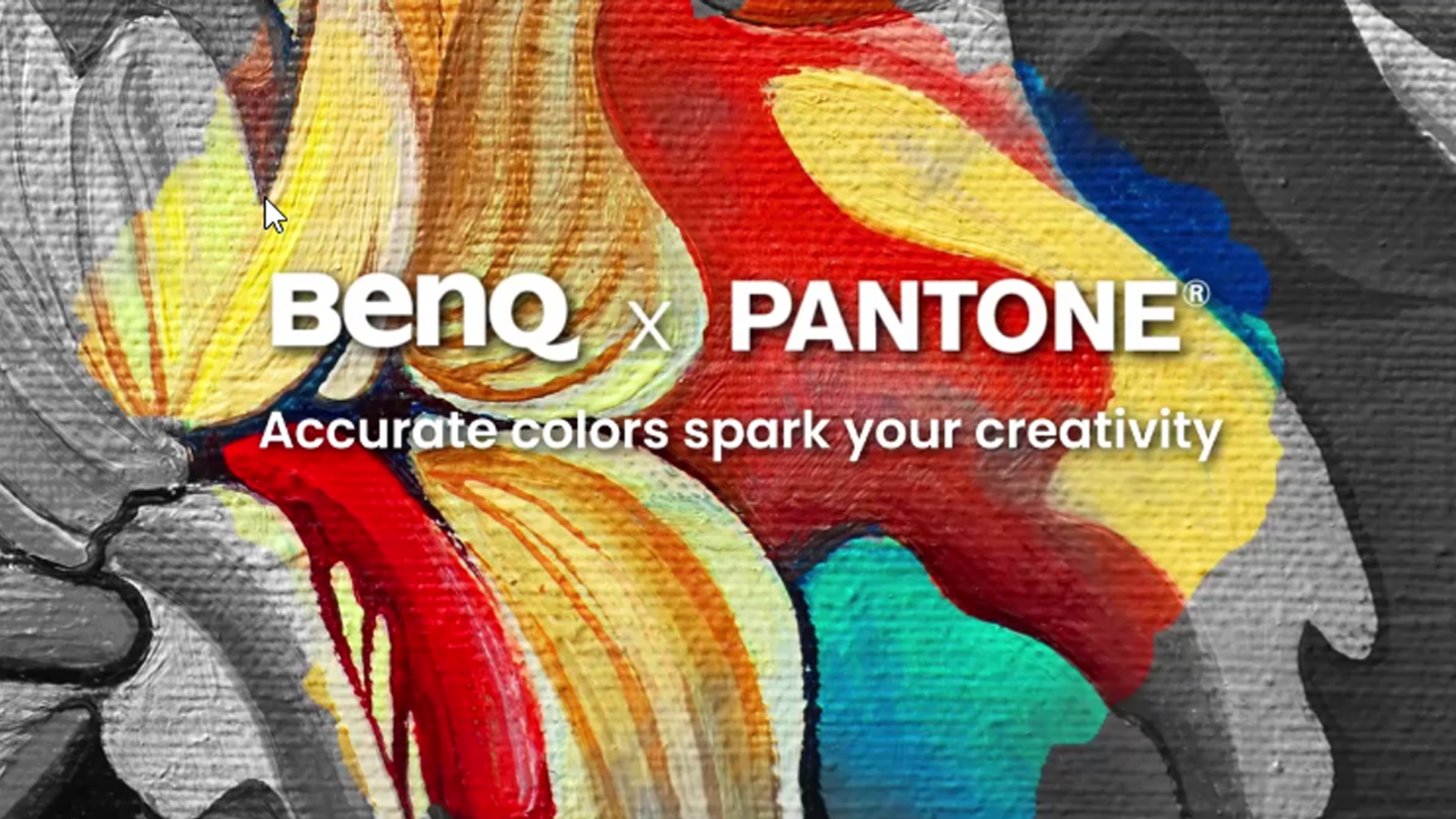 pantone and benq