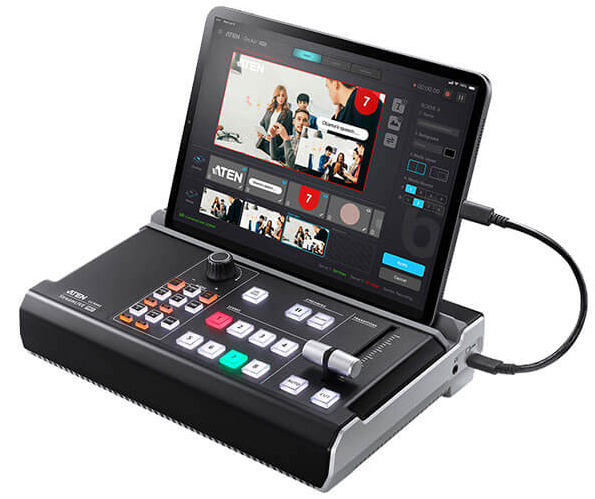 StreamLIVE PRO este un mixer AV HDMI all-in-one inovator cu 4 porturi, dotat cu streaming direct, înregistrare directă și capacitate de comutare pe scenă