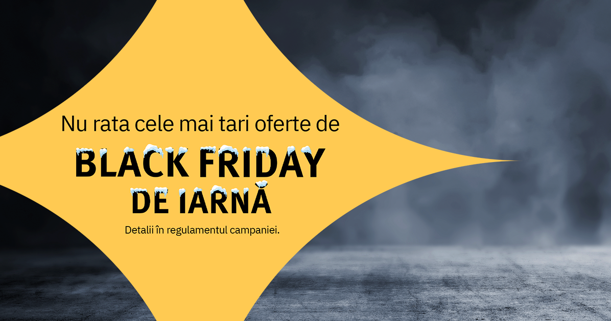 Altex dă startul campaniei Black Friday de iarnă