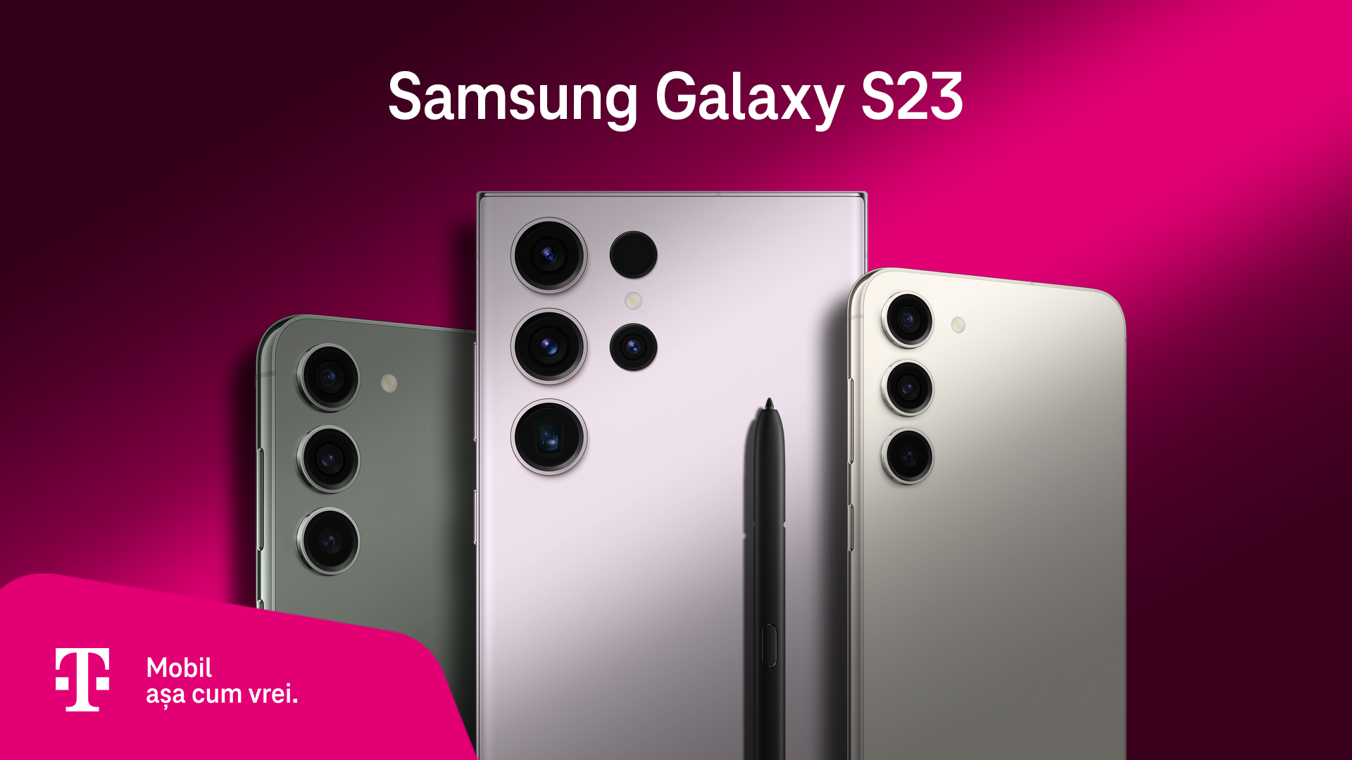 Galaxy S23 de la Samsung este disponibilă la precomandă, la Telekom