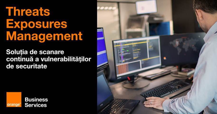 Orange Business Services încurajează prevenția în securitate cibernetică și lansează o soluție de scanare continuă a vulnerabilităților companiilor cu ajutorul AI