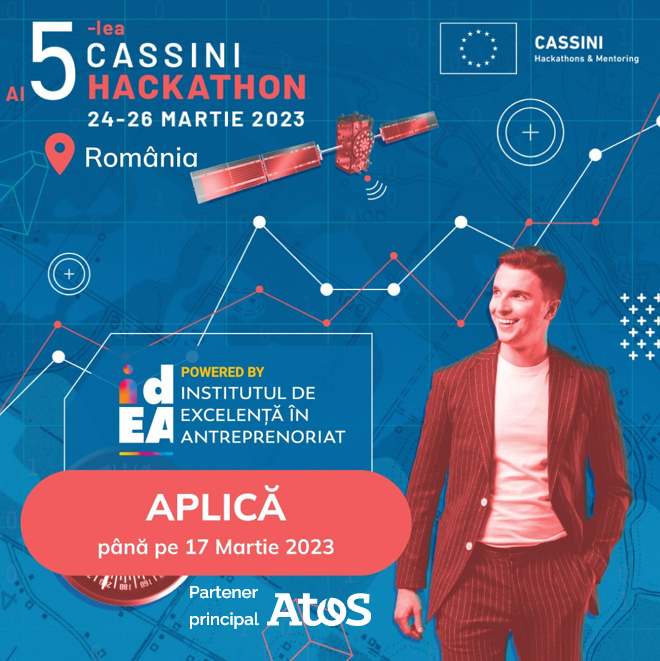 Atos susține a cincea ediție Hackathon CASSINI. Câștigătorii vor beneficia de premii în valoare de 4.000 de euro