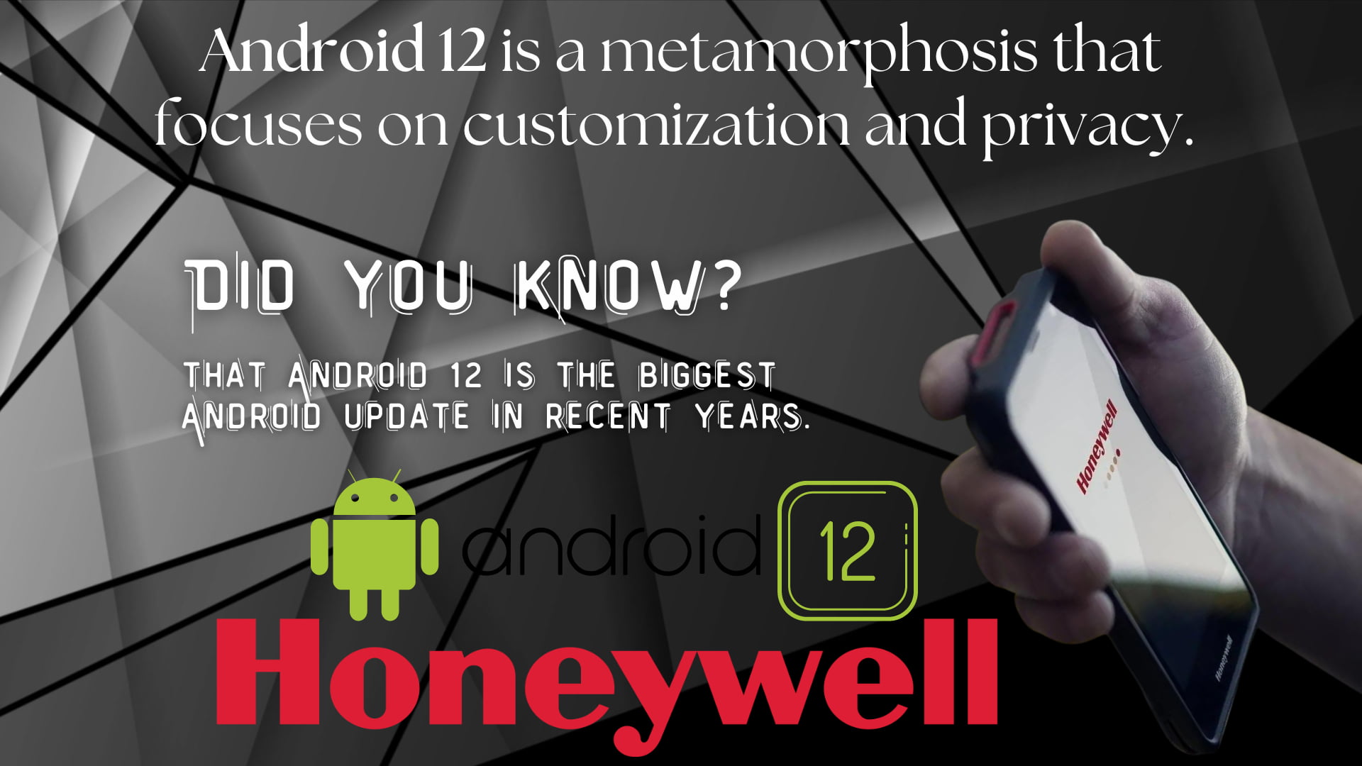 Honeywell pe Android 12