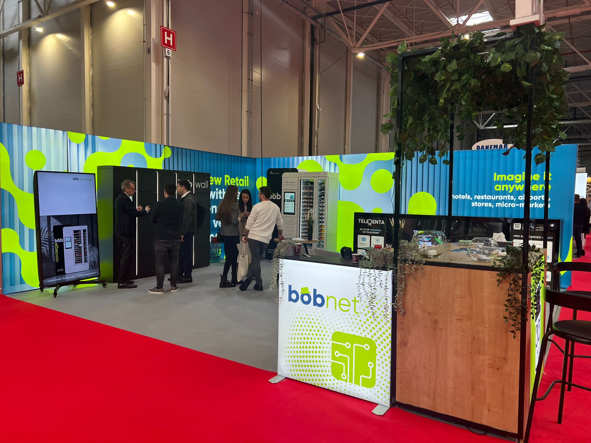 Soluțiile de retail și logistică automatizate cu AI dezvoltate de BobNet, prezentate la Vending Expo, București