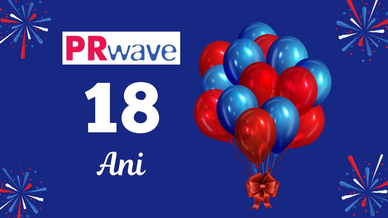 Majoratul PRwave.ro aniversat pe 18 aprilie