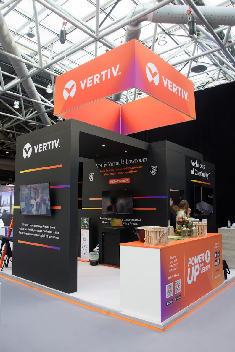 Vertiv booth - Datacloud Global Congress 2022