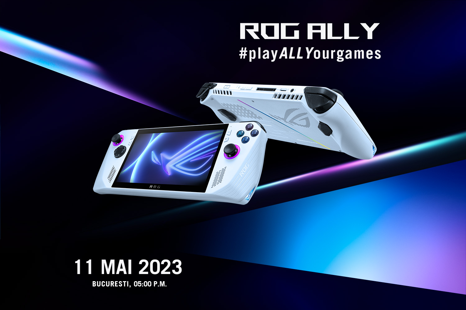 ROG anunță primul său dispozitiv portabil de gaming cu Windows 11 – ROG Ally