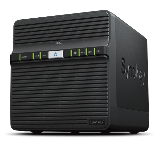 Synology DiskStation DS423, un NAS cu 4 bay-uri pentru acasă sau la birou