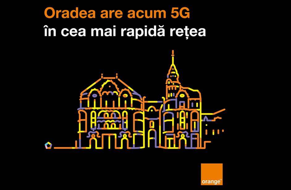 Orange continuă extinderea rețelei sale la nivel național și adaugă Oradea pe harta orașelor 5G