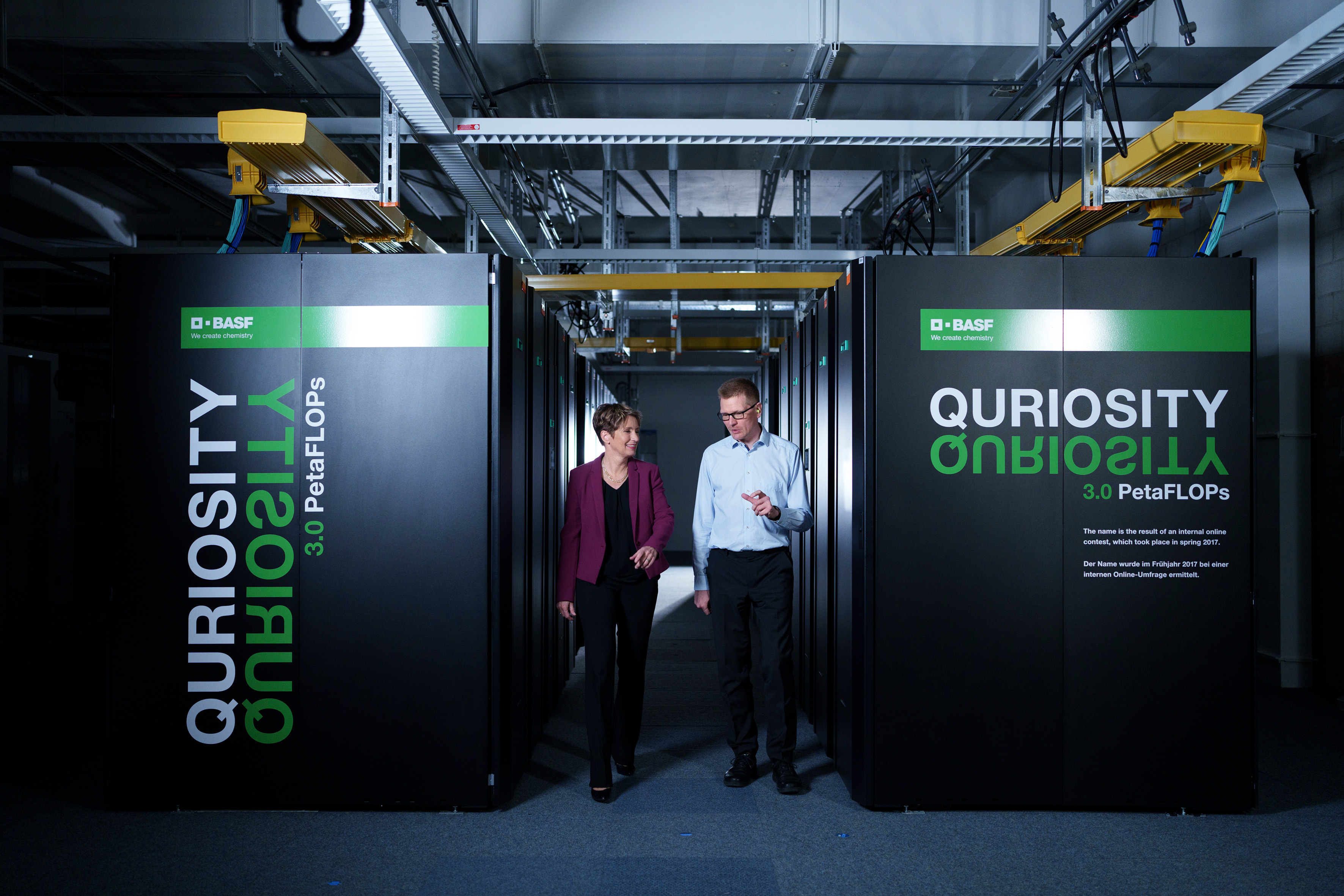 Quriosity – der Supercomputer der BASF / Quriosity – BASF‘s supercomputer