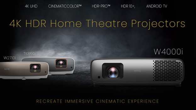 BenQ anunță noi proiectoare 4K pentru Home Cinema