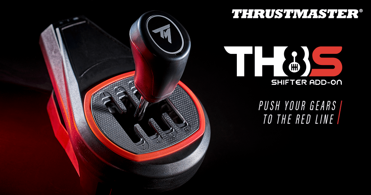 Thrustmaster anunță schimbătorul de viteze TH8S