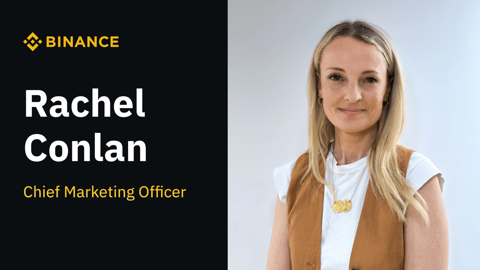 Rachel Conlan, noul director de marketing al Binance