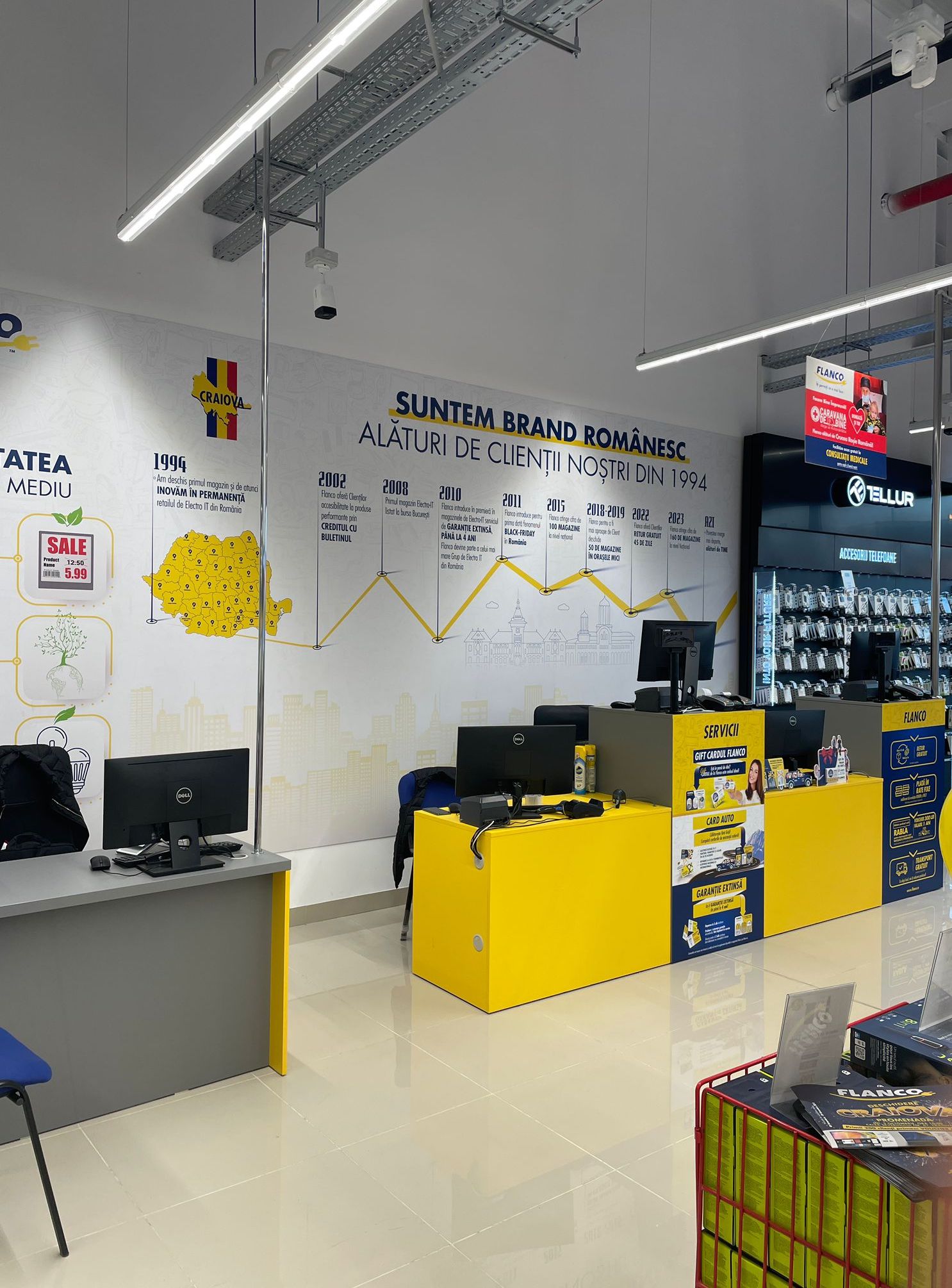 Flanco deschide al patrulea magazin din Craiova