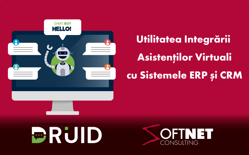 Utilitatea integrării Asistenților Virtuali cu sistemele ERP și CRM