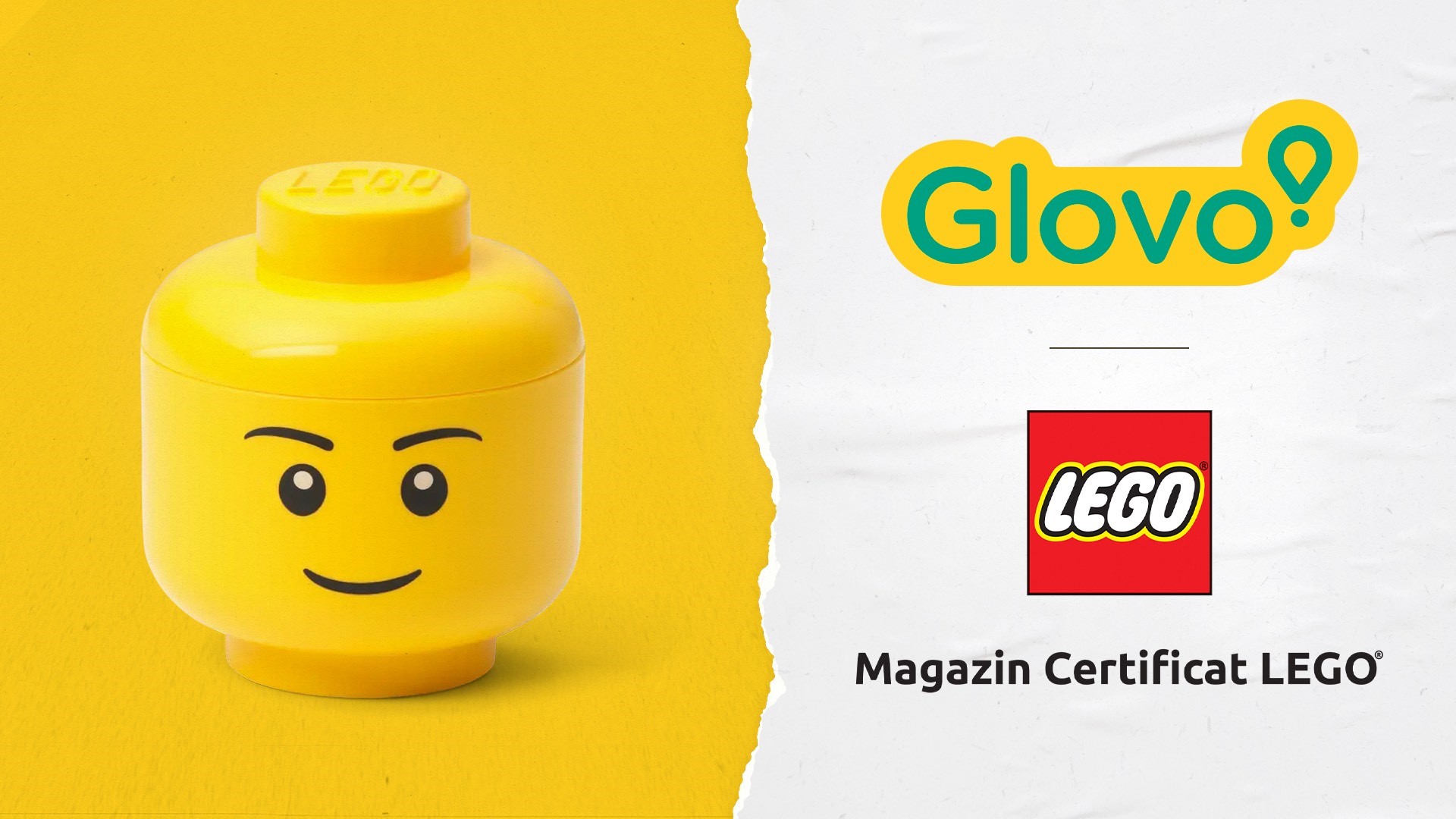 Magazinul Certificat LEGO se listează pe platforma Glovo cu peste 900 de produse, pregătite pentru livrare rapidă