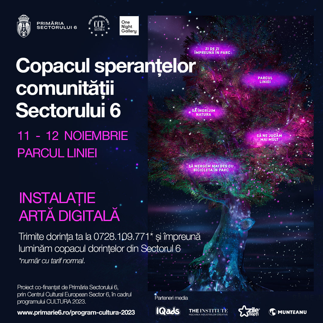 Copacul Dorintelor comunitatii Sectorului 6