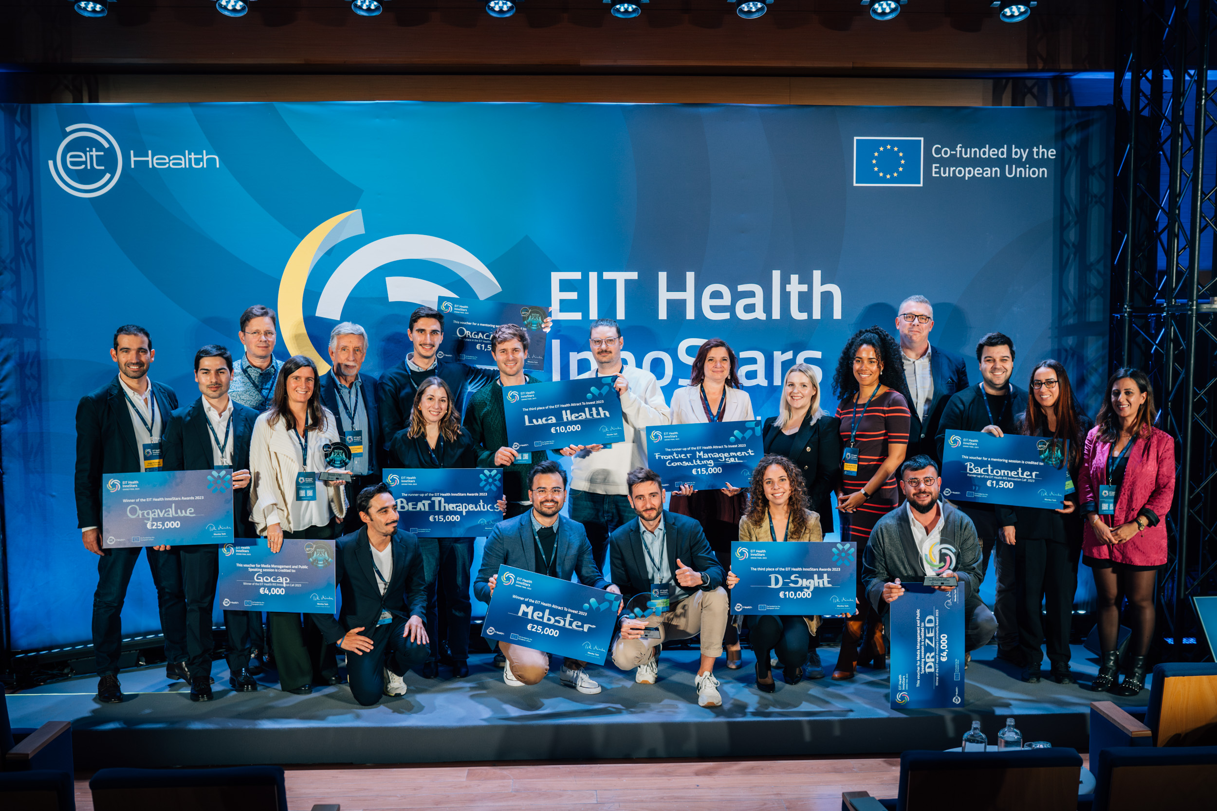 EIT Health InnoStars Grand Final winners and organisers