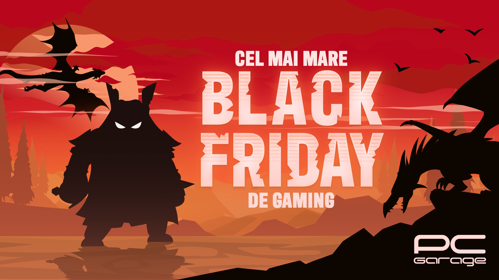 PC Garage anunță Black Friday de Gaming 2023