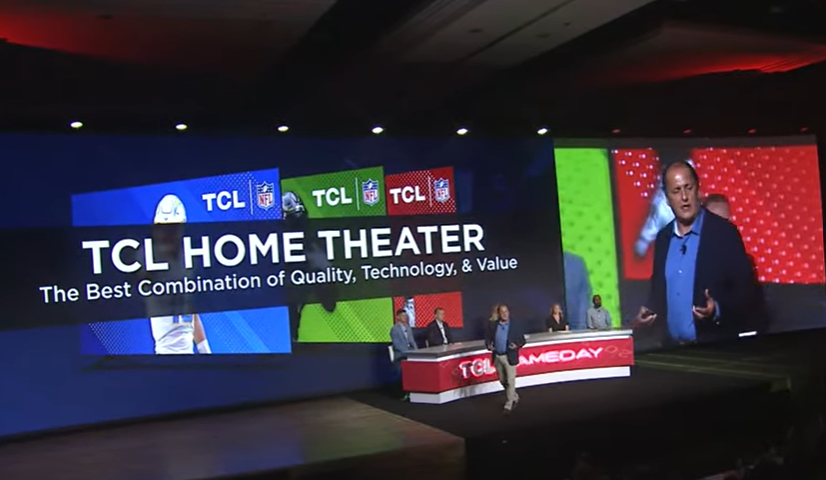 TCL CES 2024 press conference Scott Ramirez vicepresident TCL North America