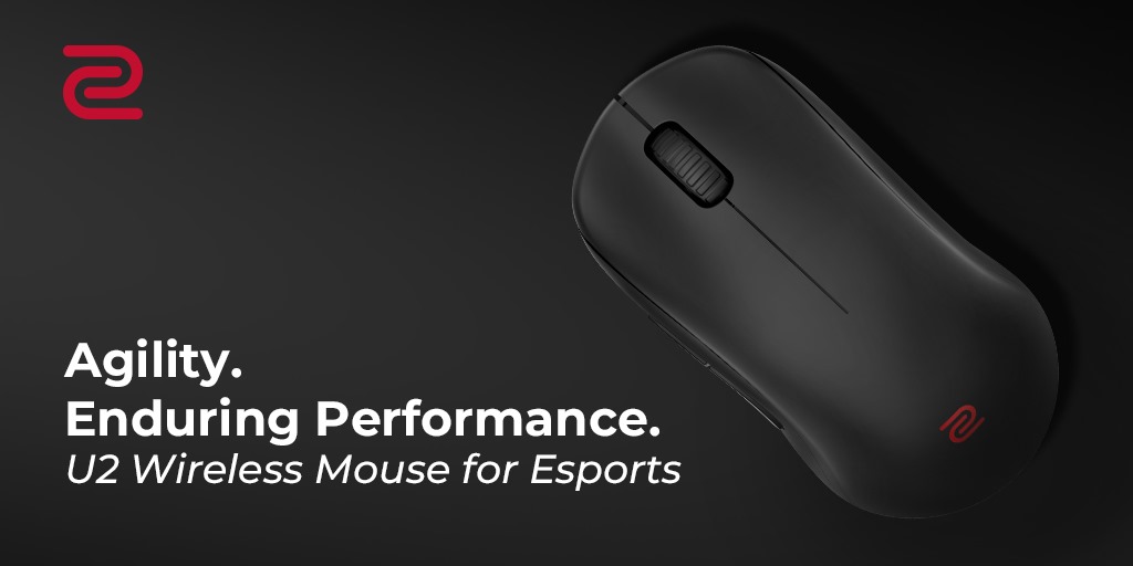 ZOWIE prezintă mouse-ul de gaming wireless U2 pentru eSports