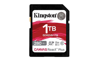 Kingston Digital prezintă noul card SD Canvas React V60