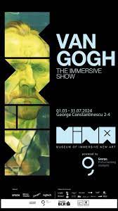 MINA lanseză spectacolul „Van Gogh, The Immersive Show”