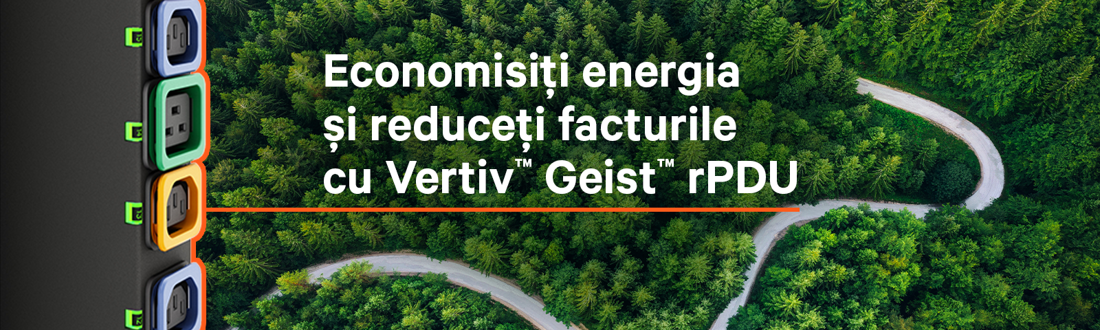 Soluții de alimentare eficiente: economisirea energiei și a banilor cu Vertiv Geist rPDU