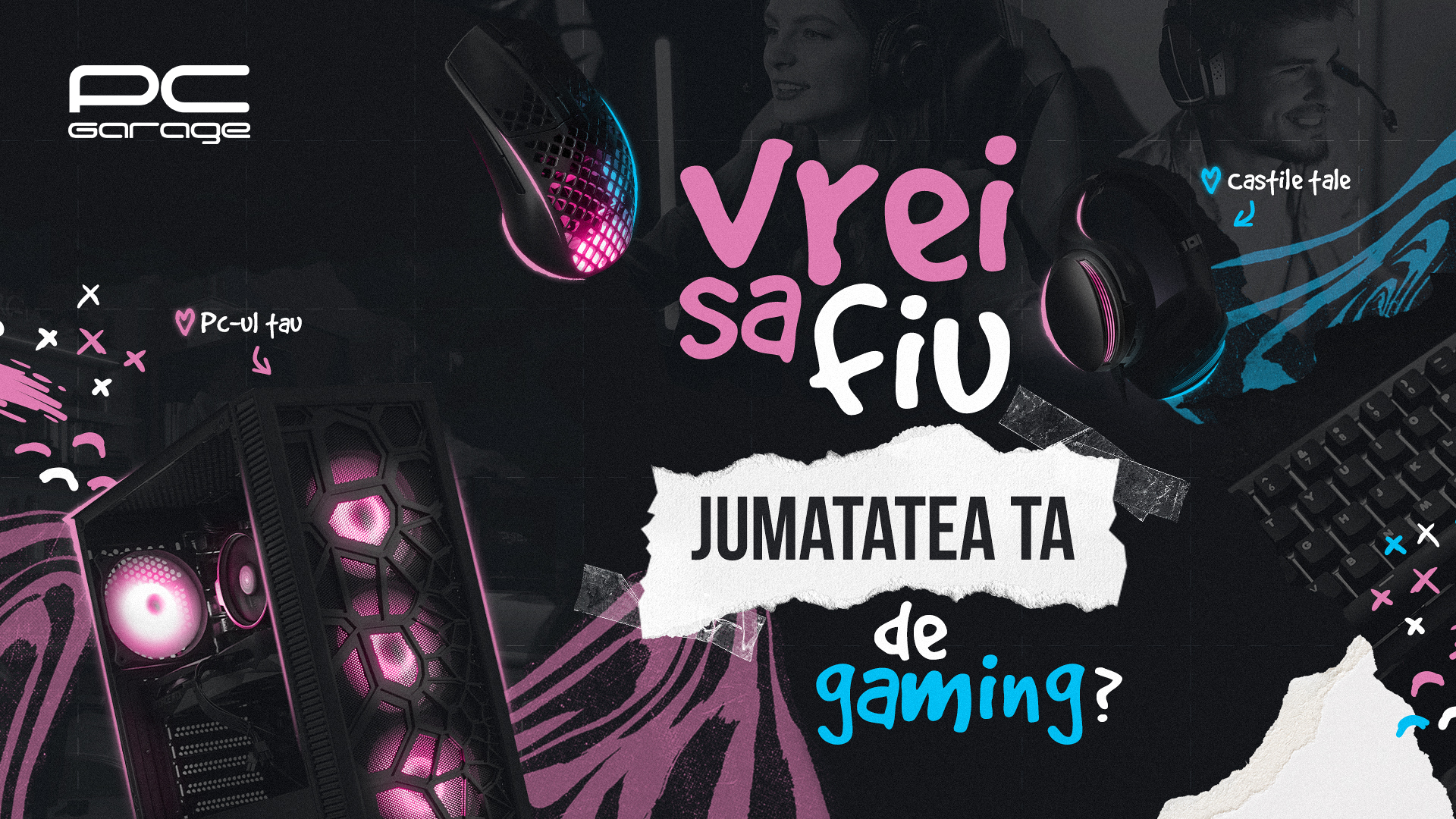 PC Garage anunță campania de Valentine’s Day “Vrei sa fiu a ta de gaming?”