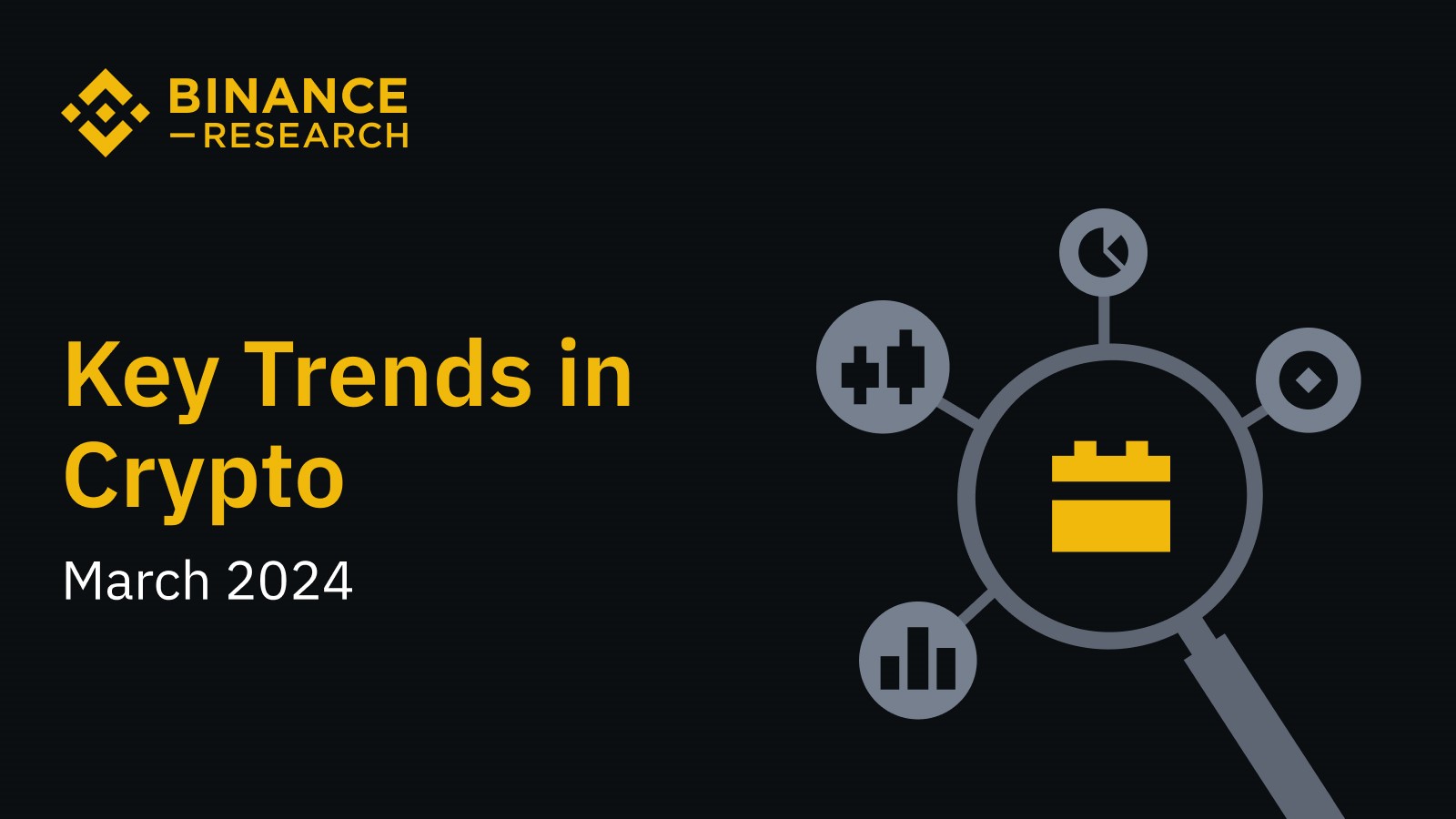 Binance Research – capitalizarea totală a pieței cripto crește cu 40%, BTC se apropie de recordul istoric