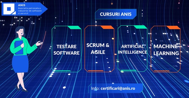 ANIS va pregăti specialiști în AI, Machine Learning, Scrum & Agile