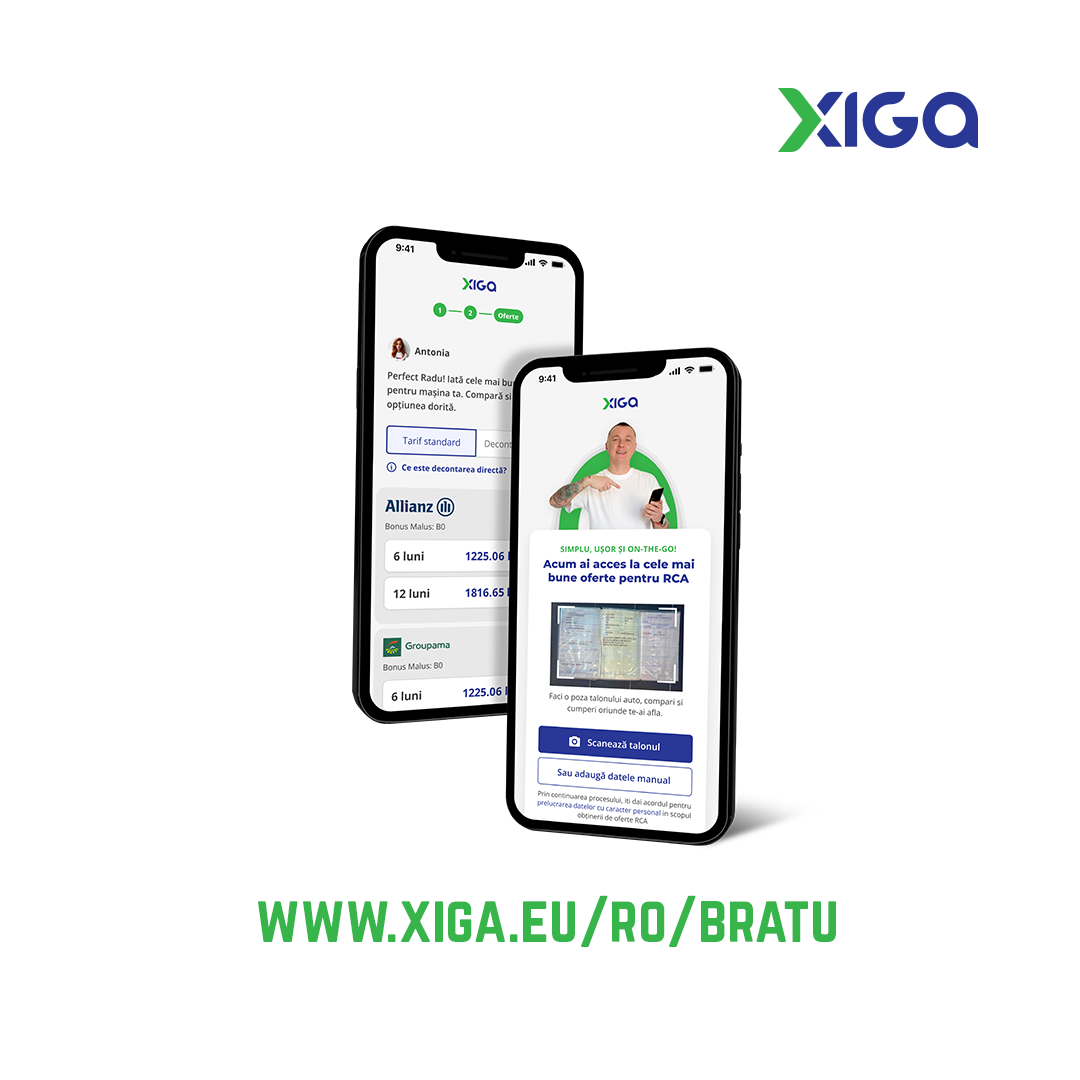 XIGA vinde în premieră asigurări RCA direct din TikTok,  prin sistemul embedded insurance