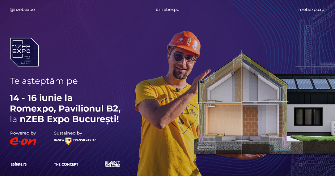 nZEB Expo, cel mai mare eveniment dedicat construcțiilor eficiente energetic, în premieră la București