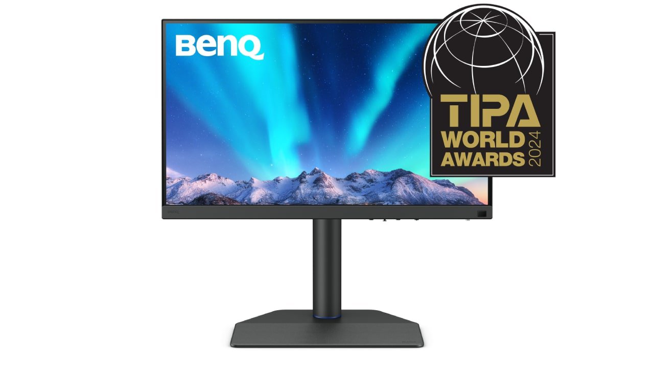 BenQ SW272U a câștigat premiul TIPA 2024 pentru cel mai bun monitor foto profesional