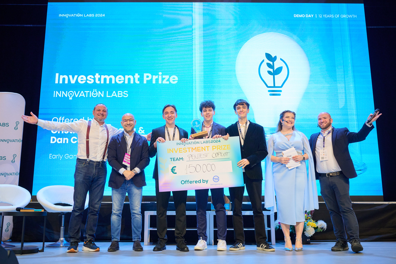 Early Game finanțează cu 500.000 EUR două dintre startup-urile finaliste la Innovation Labs 2024
