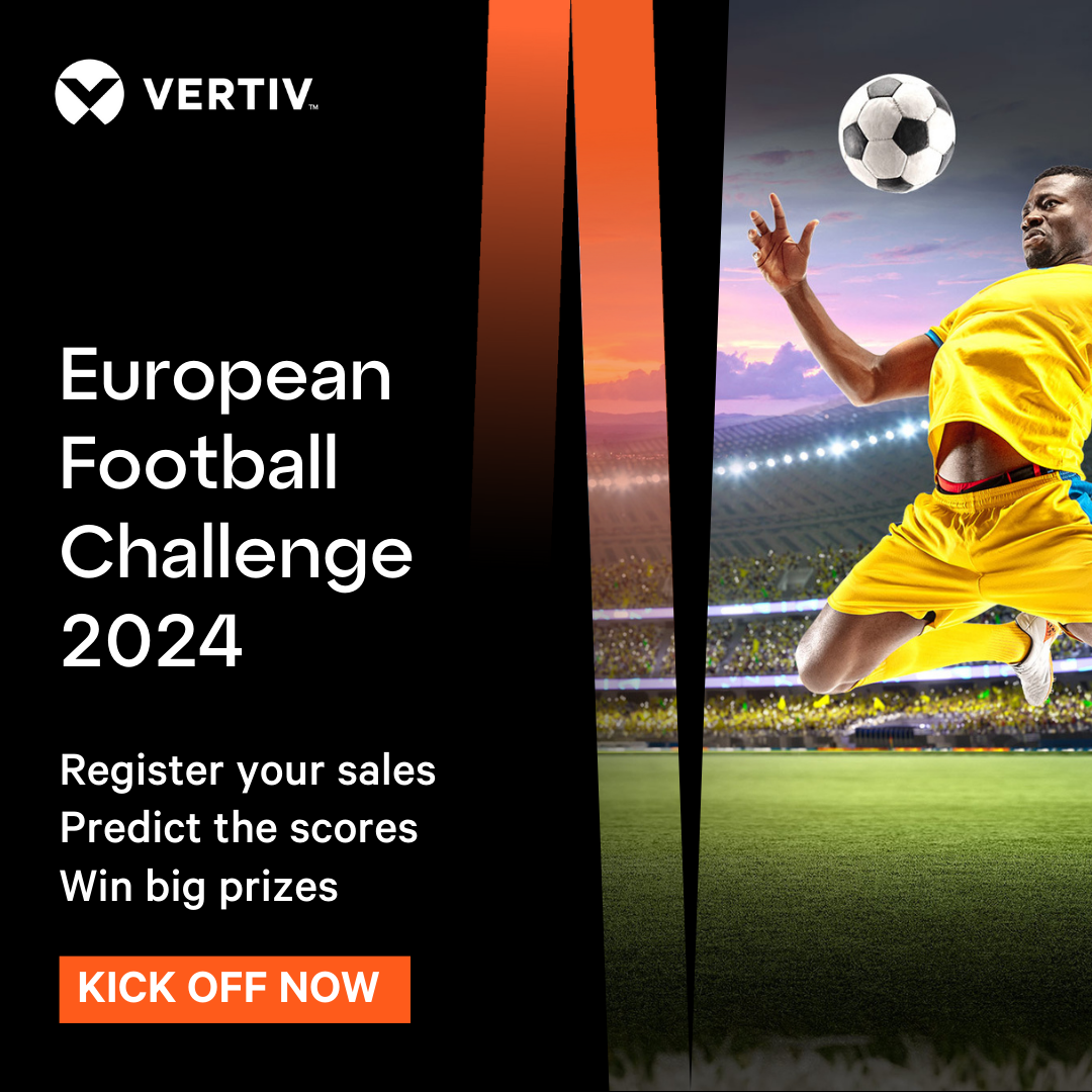 Vertiv invită resellerii europeni să se alăture inițiativei sale de vânzări European Football Challenge 2024